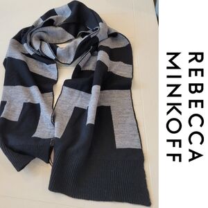 🆕️ Rebecca Minkoff Wool Blend Love Stadium Scarf